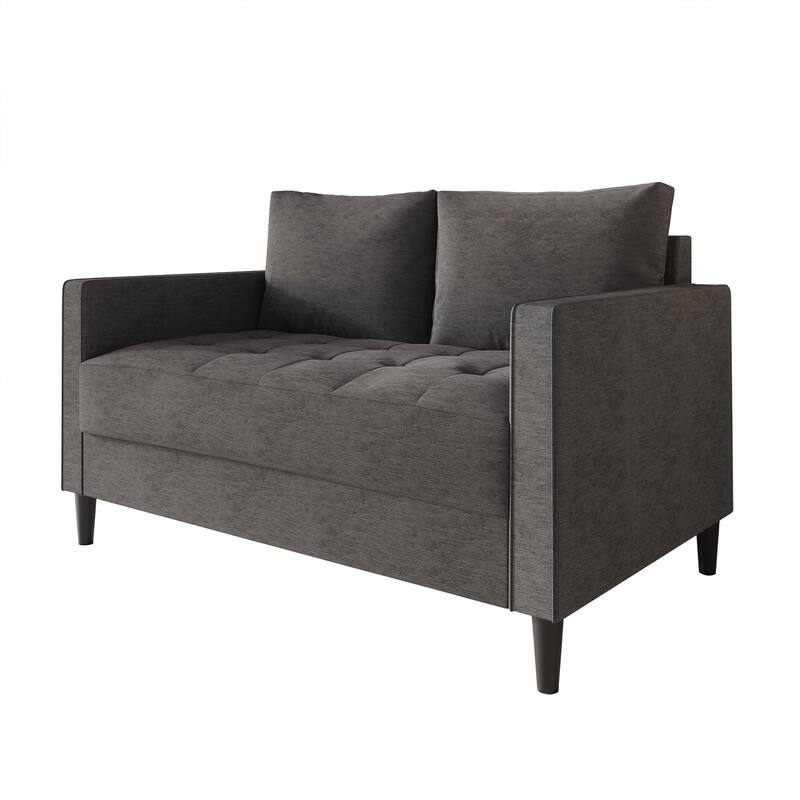 CraftPorch Contemporary Minimalist Linen Upholstered 3-Piece Living Room Set
