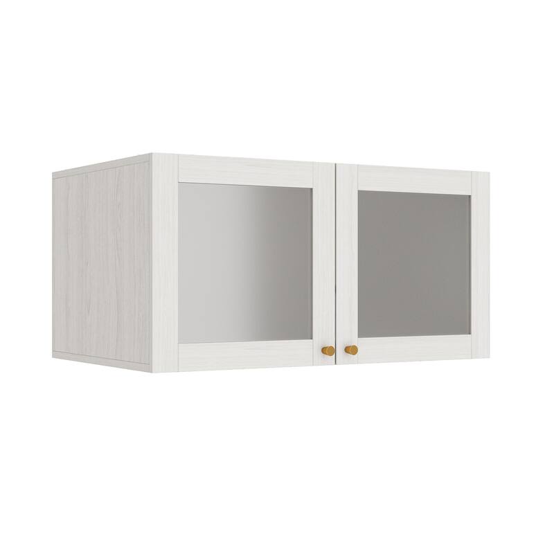 Combo Large Frosted Glass Closet: Versatile Wardrobe Options Armoires