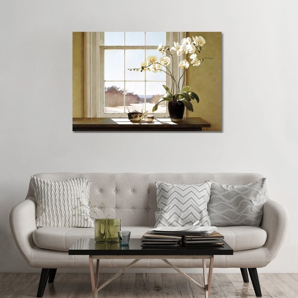 iCanvas "Orchids In The Window II" by Zhen-Huan Lu Canvas Print