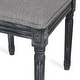 preview thumbnail 60 of 58, Regina Wood and Cane Upholstered Dining Chair (Set of 4) by Christopher Knight Home