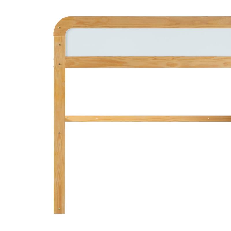 Walker Edison Twin Loft Bed with Ladder