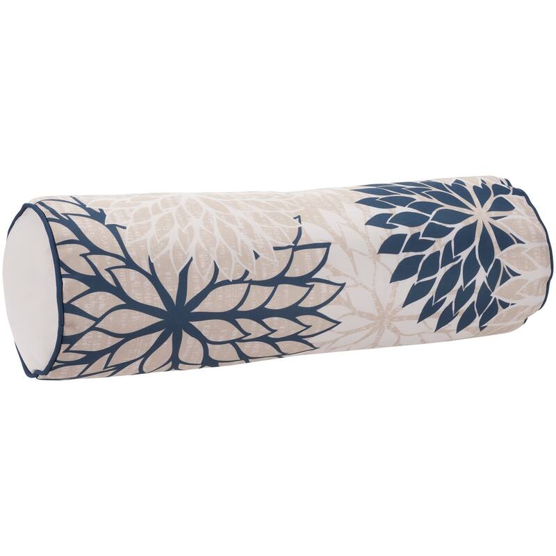 Mina Victory Aloha Tropical Floral Indoor Outdoor Throw Pillow