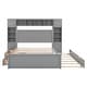 preview thumbnail 53 of 92, Wooden Storage Platform Bed Frame with All-in-One Cabinet & Sockets