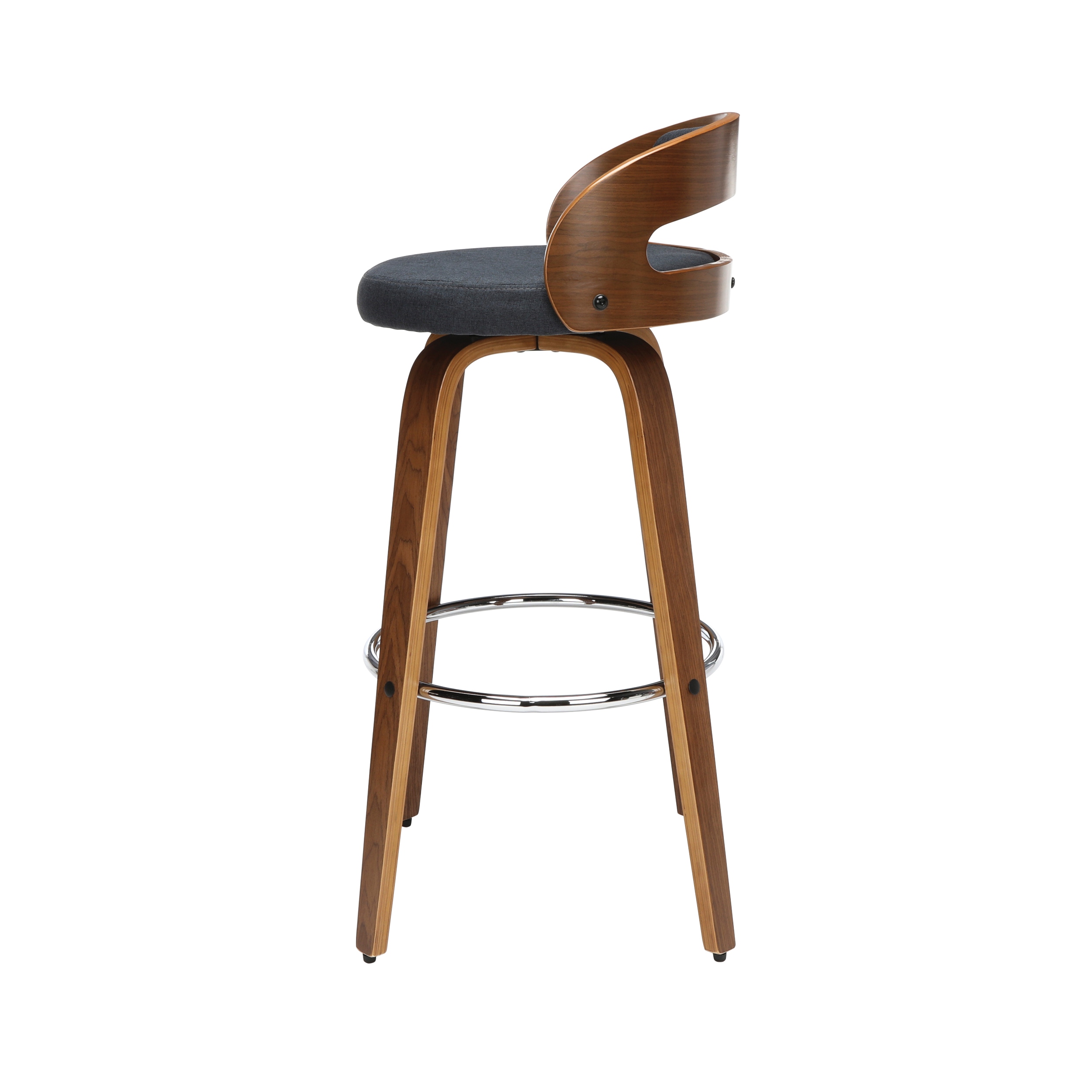 Carson carrington uggelhult bentwood outlet frame swivel seat stool