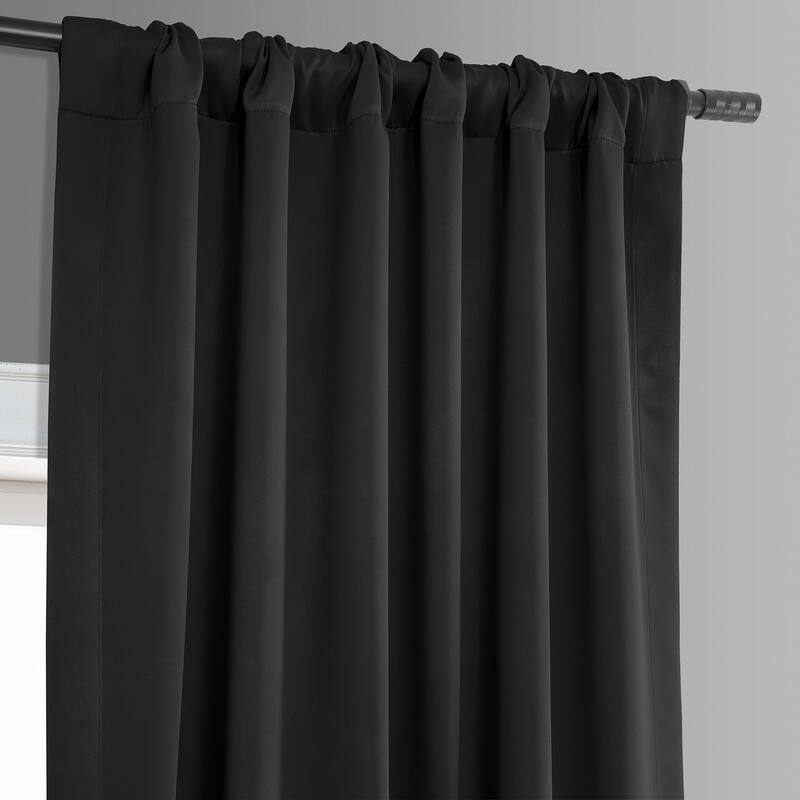 Exclusive Fabrics Room Darkening Curtain Panel Pair 63 inches (2 Panels) - 50 x 63