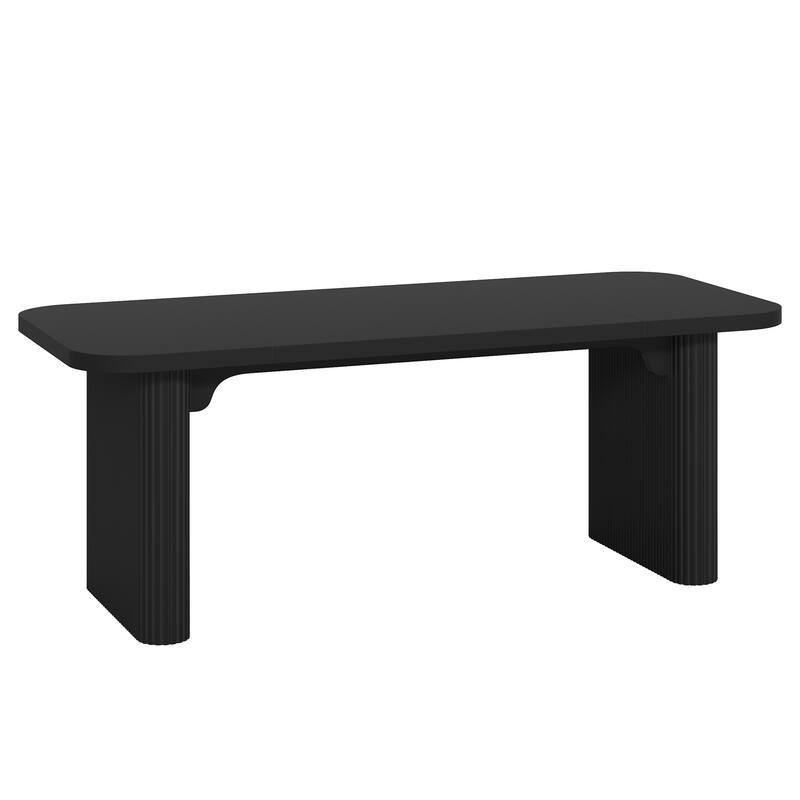 Large Wood Executive Desk, Modern Computer Desk, Home Office Workstation Boss Desk