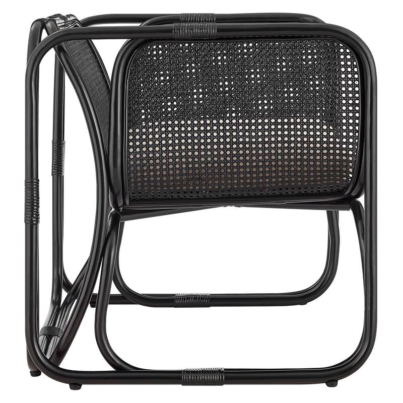 Ellis Natural Rattan Accent Armchair