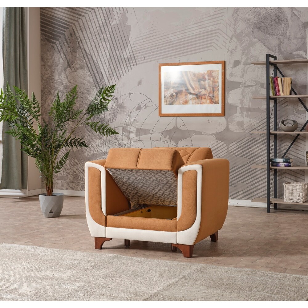 最旬ダウン Sato 4-Piece Living room Set 2 Sofas and 2 Chair - Bed Bath ワンピース