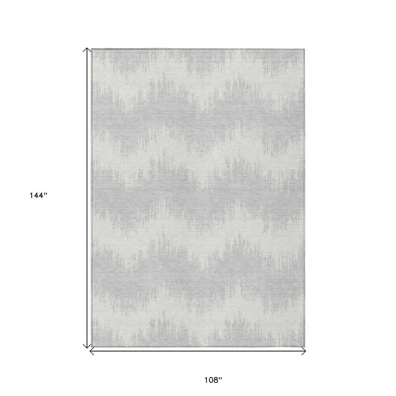 HomeRoots Chevron Transitional Rectangle Outdoor Rug