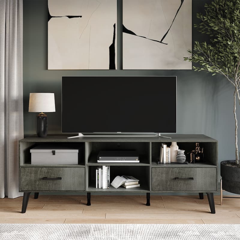 CraftPorch Rustic TV Stand Console