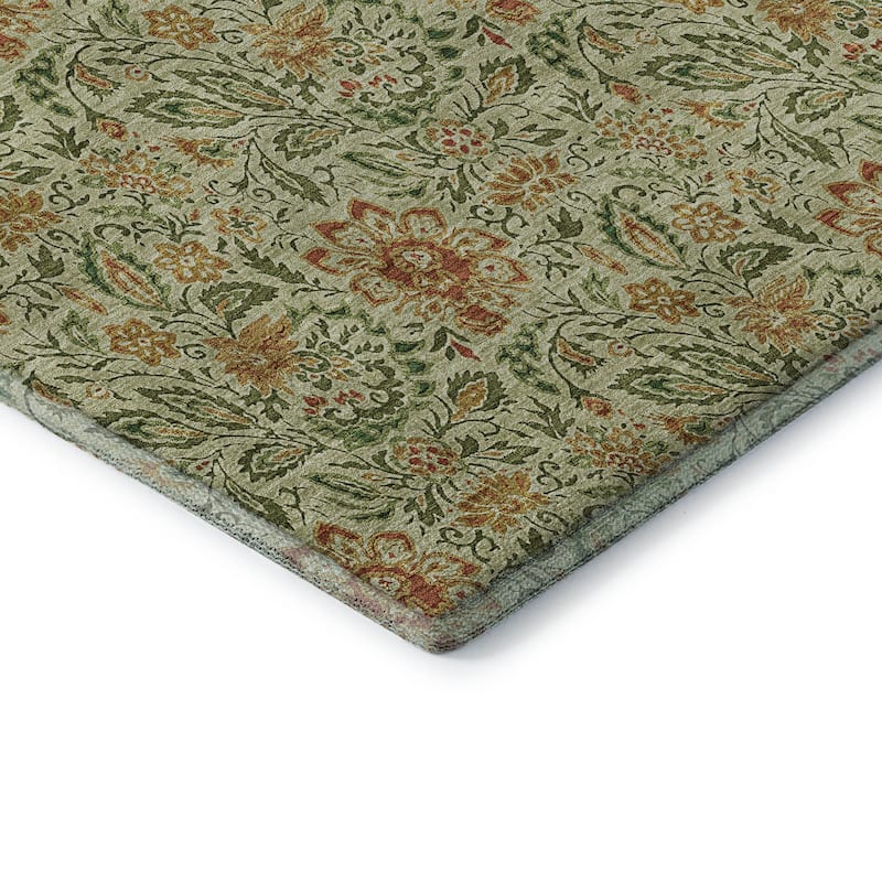 Premium Washable Super Soft Floral Mayfield Rug