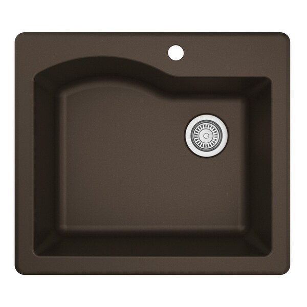 Karran Drop-In Quartz Single Bowl Kitchen Sink. Opens flyout.