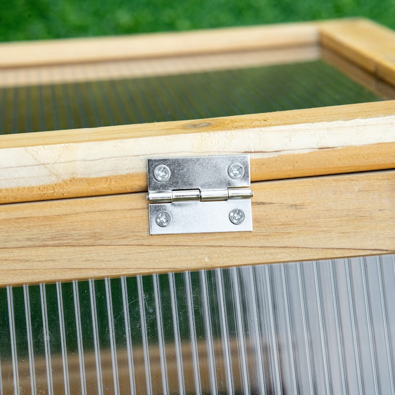 Wooden Cold Frame Greenhouse