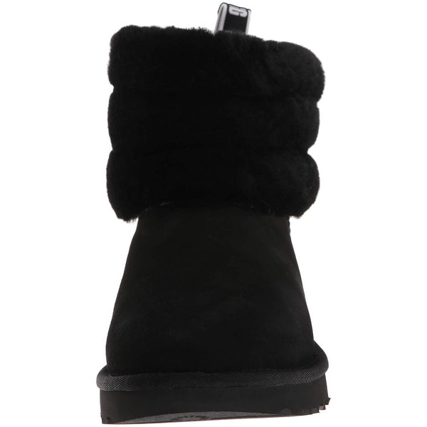 W Fluff Mini Quilted Fashion Boot 
