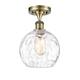 Option Antique Brass / Clear Water Glass