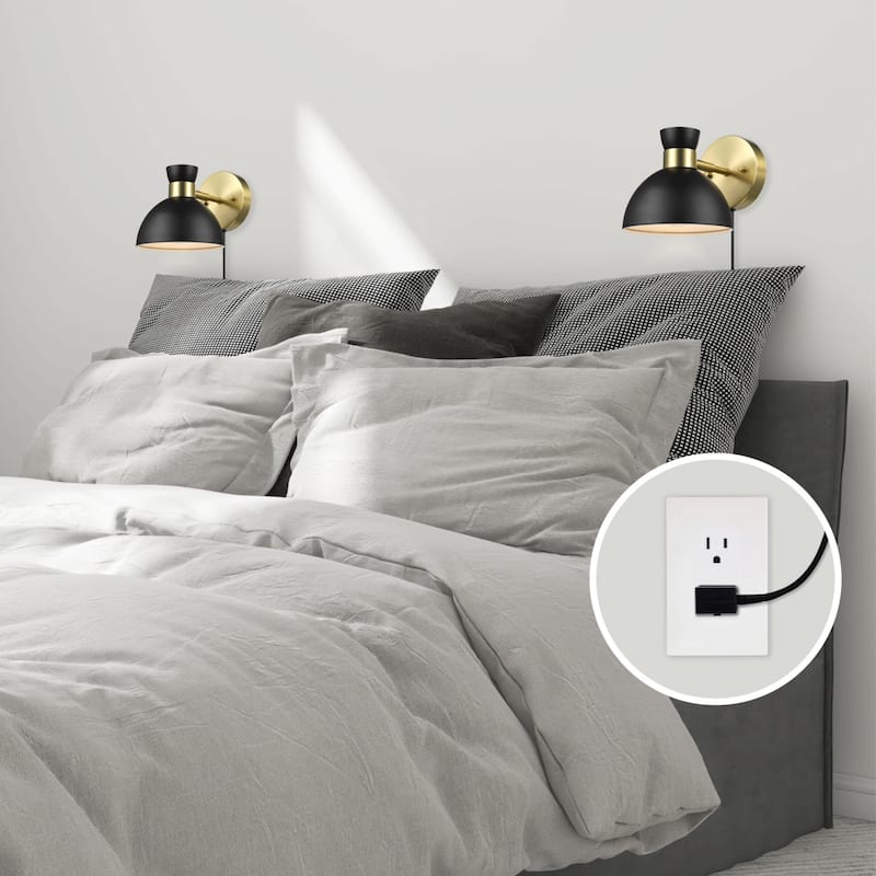 Globe Electric 91009605 Alice 7" Tall Wall Sconce