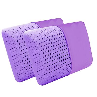Dr Pillow Aromatherapy Infused 2 PACK Pillow Lavender