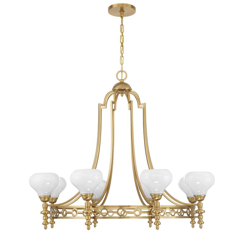 Savoy House 1-1605-8 Allston 8 Light 36" Wide LED Chandelier