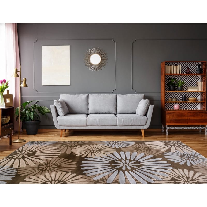 Milan Perth Floral Area Rug
