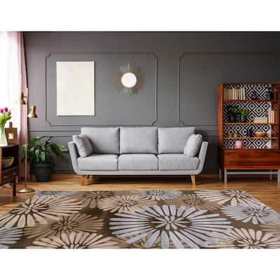 Milan Perth Floral Area Rug