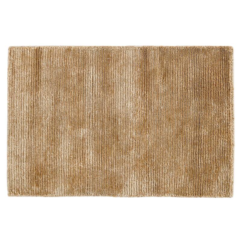 Terra by Obeetee Hue Solid Rug - Wheat - 2' x 3'