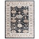 preview thumbnail 14 of 32, Lauren Ralph Lauren Leopolda Transitional Rug 5'2" x 7' - Navy/Ivory - Rectangle