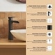 preview thumbnail 3 of 47, Vibrantbath Vessel Sink Faucet Waterfall with Pop Up Drain
