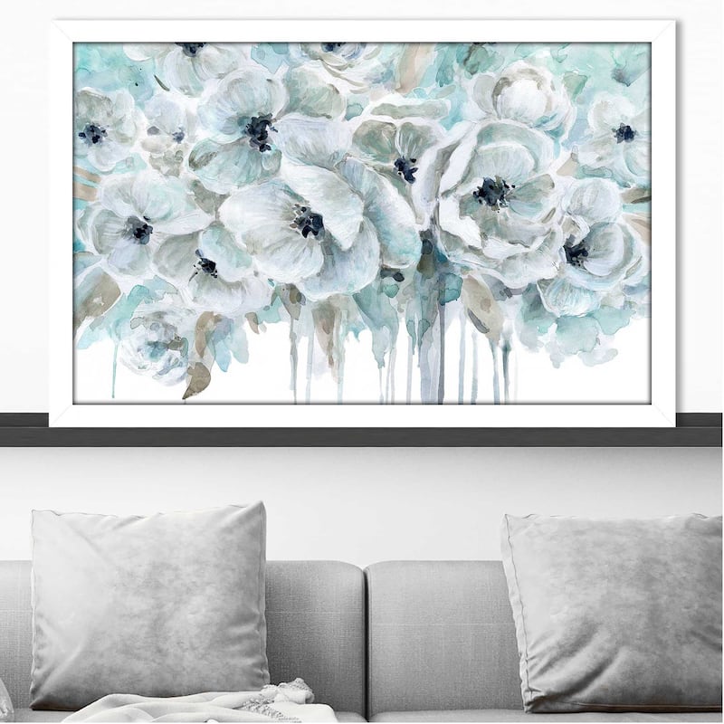 "Teal Harmony II" by Carol Robinson Print on Acrylic