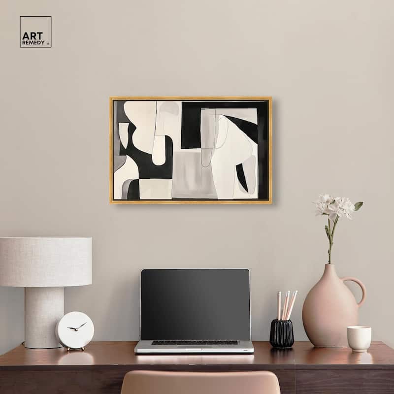 Shadow Play I Canvas by Art Remedy