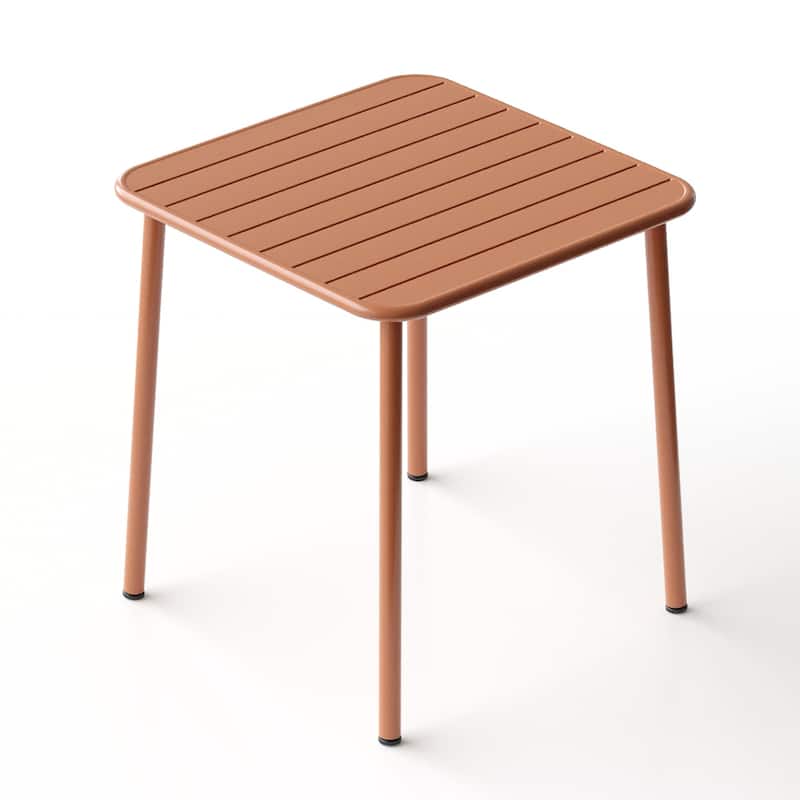 Square Table Outdoor Courtyard Table Villa Open Air Dining Table Waterproof Table Retro Simple Balcony Table Coffee Table