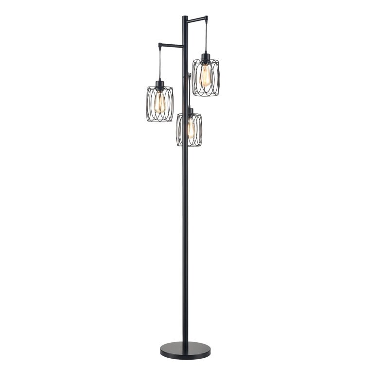 Mika traditional 3 light cheap floor lamp