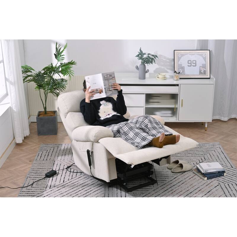 Oversized Power Lift Recliner Chair for Elderly