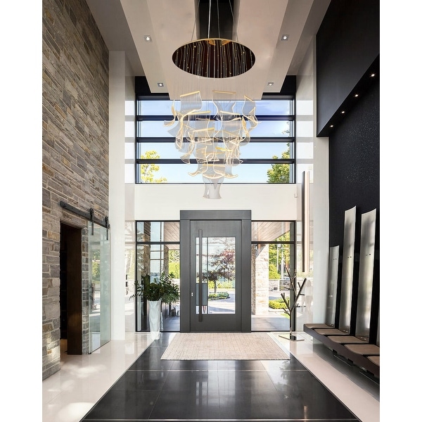 Staircase modern chandelier deals