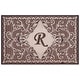 preview thumbnail 3 of 21, SAFAVIEH Handmade Monogram Galatea Rug 2'6" x 4' - R - Mocha - Rectangle