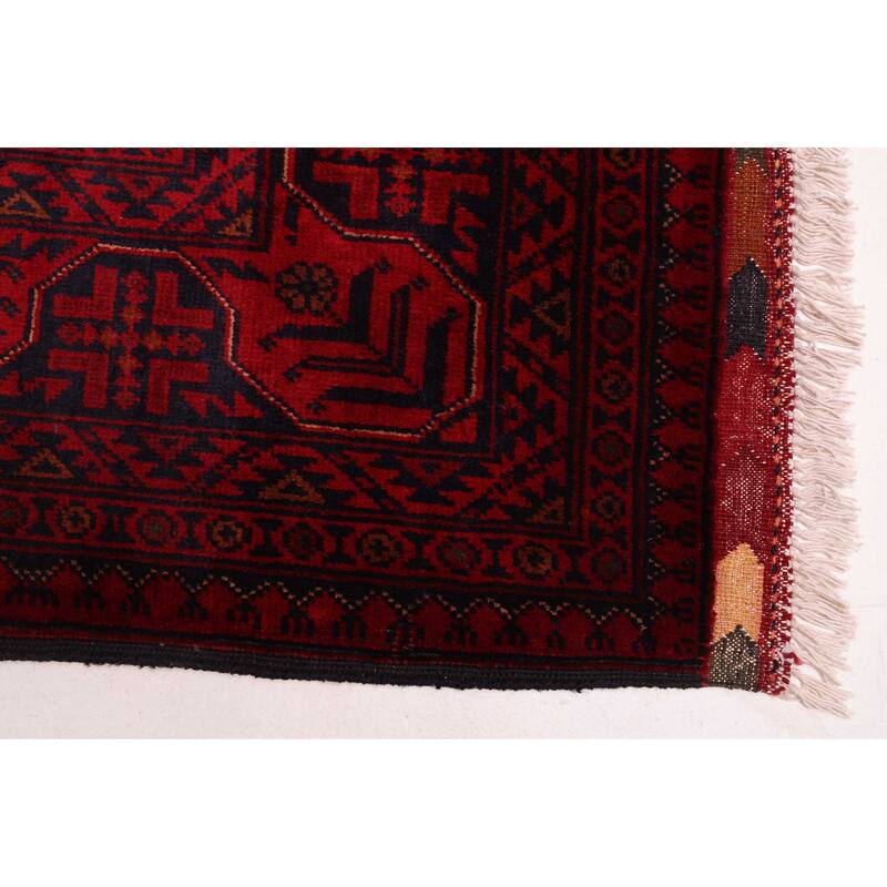 ECARPETGALLERY Hand-knotted Finest Khal Mohammadi Red Wool Rug - 5'10 x 7'9