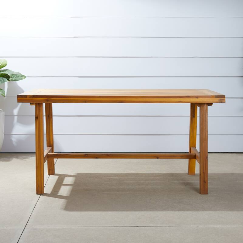 Miami Outdoor Patio Picnic Dining table - Teak