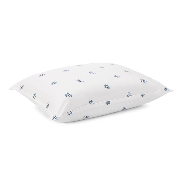 Lauren Ralph Lauren Logo Bed Pillows 2 Pack White On Sale Bed Bath Beyond 39047064