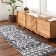 preview thumbnail 35 of 34, Mainholme Handmade Performance Outdoor Safe Area Rug Dark Grey - Runner - 2' 6" x 8'