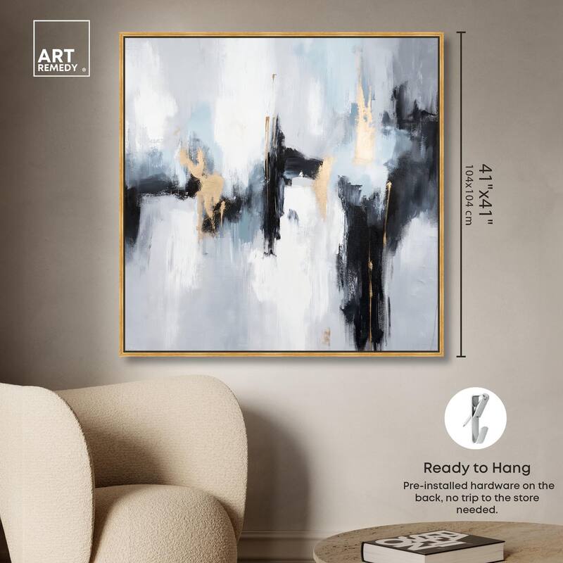 Turbulence II Canvas by Art Remedy