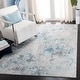 preview thumbnail 1 of 1, SAFAVIEH Tulum Ilze Modern Abstract Rug - Ivory/Blue - 6' x 9'