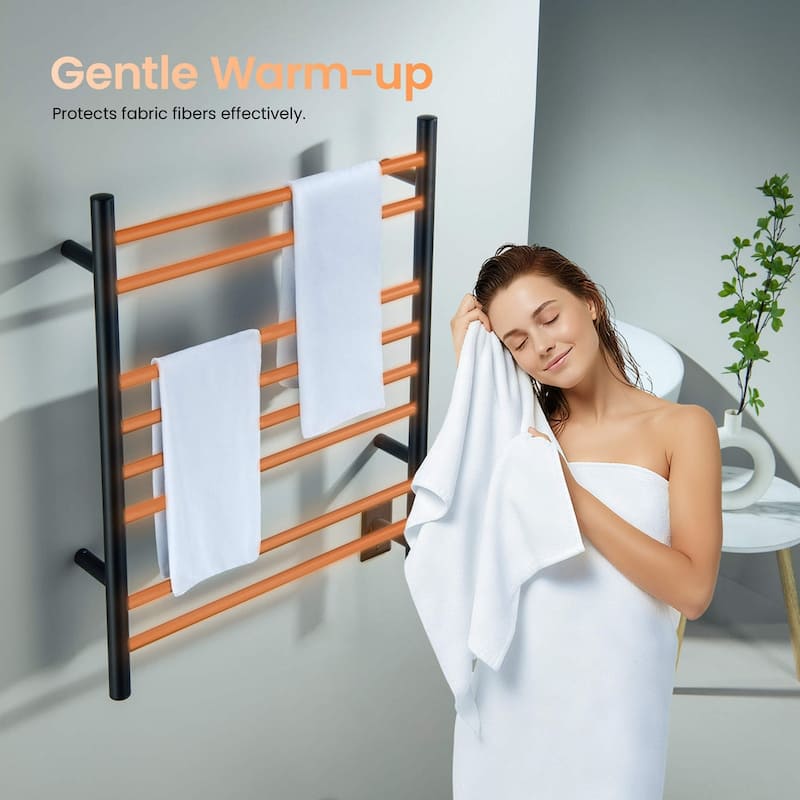 24"W x 30-1/4"H ETL Certified Hardwired/Plug-in Wall Mounted Towel Warmer