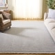 preview thumbnail 10 of 37, SAFAVIEH Lotus Ciska Rustic Stripe Rug 8' x 10' - Light Grey/Ivory
