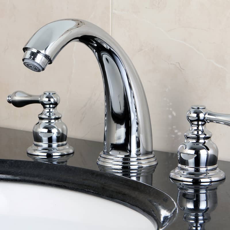 Victorian 8 in. Widespread Bathroom Faucet
