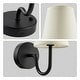 preview thumbnail 21 of 20, Bell + Howell Wall Light 2 Pack Smooth Fabric Rechargeable LED Wall Sconces Cordless Dimmable Touch Control