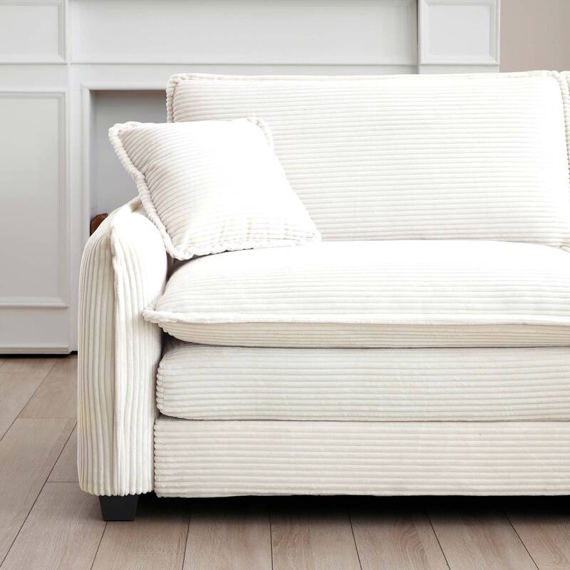 3+2 Seater Flexible Combinations Sofa Set with Pillows