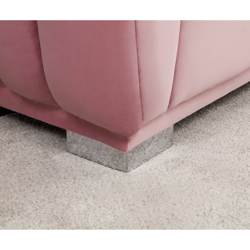 Kayley Luxury Velvet sofa love seat Standard Living Room Set