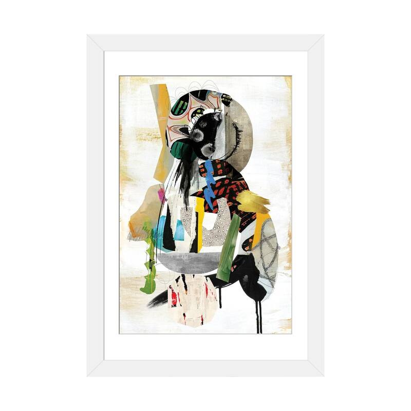 iCanvas "Fam Bam" by Nikki Chu - White - 24x16x1