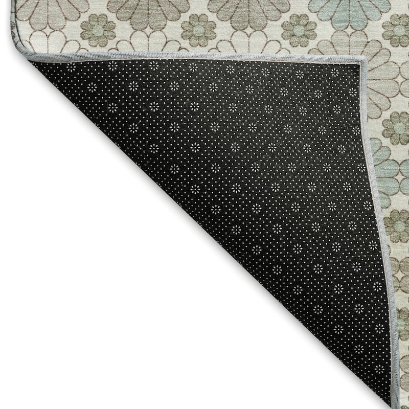 Premium Washable Super Soft Whimsy Mosaic Mayfield Rug