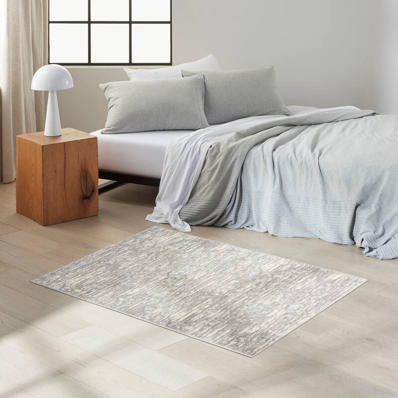 Calvin Klein Ck005 Enchanting Contemporary Abstract Area Rug