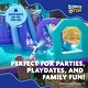 preview thumbnail 25 of 28, Sunny & Fun Mega Climb N' Go Inflatable Water Slide Park